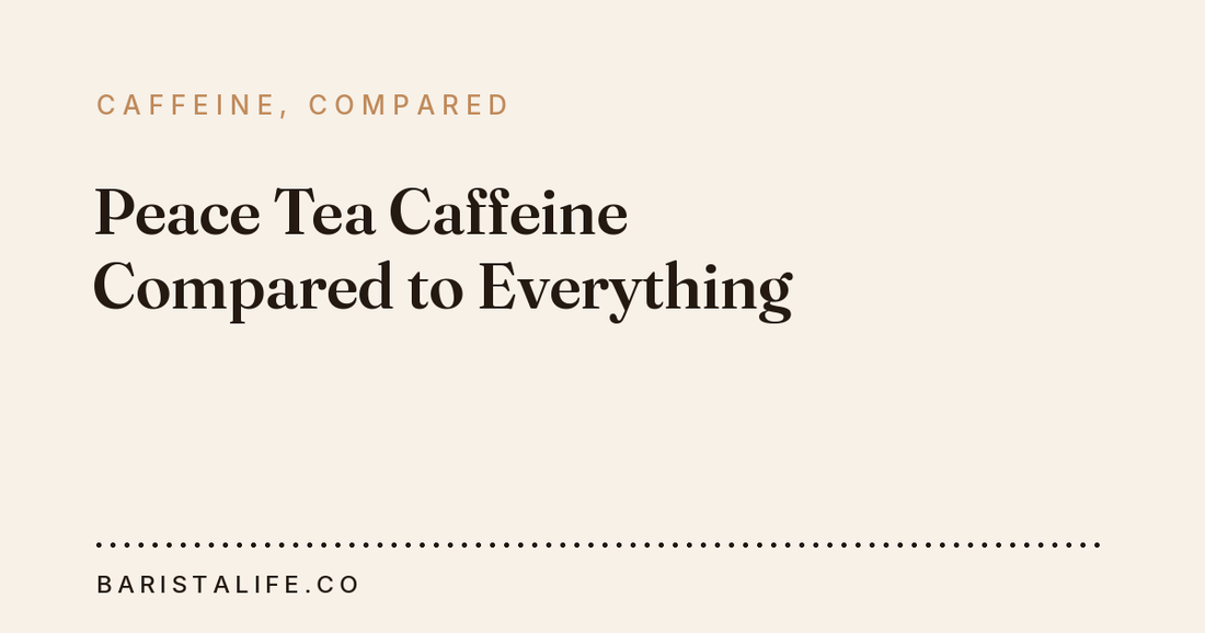 Peace Tea Caffeine Compared to Everything