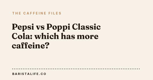 Pepsi vs Poppi Classic Cola: which has more caffeine?