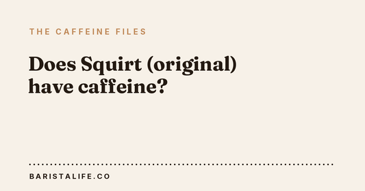 Does Squirt (original) have caffeine?