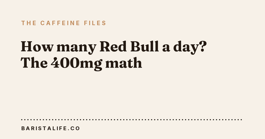 How many Red Bull a day? The 400mg math