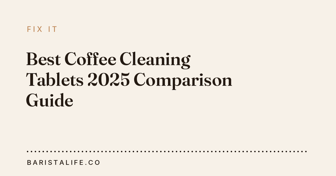 Best Coffee Cleaning Tablets 2025 Comparison Guide