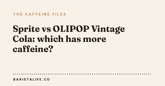 Sprite vs OLIPOP Vintage Cola: which has more caffeine?