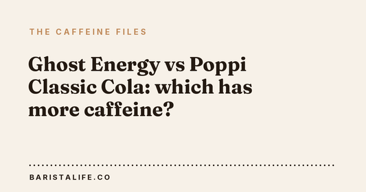 Ghost Energy vs Poppi Classic Cola: which has more caffeine?