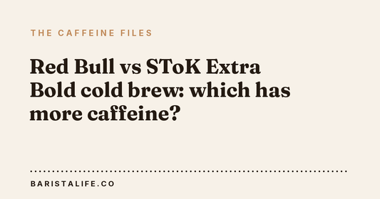 Red Bull vs SToK Extra Bold cold brew: which has more caffeine?