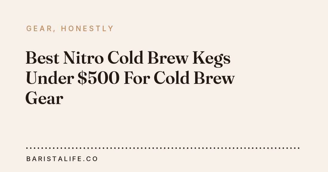 Best Nitro Cold Brew Kegs Under $500 For Cold Brew Gear
