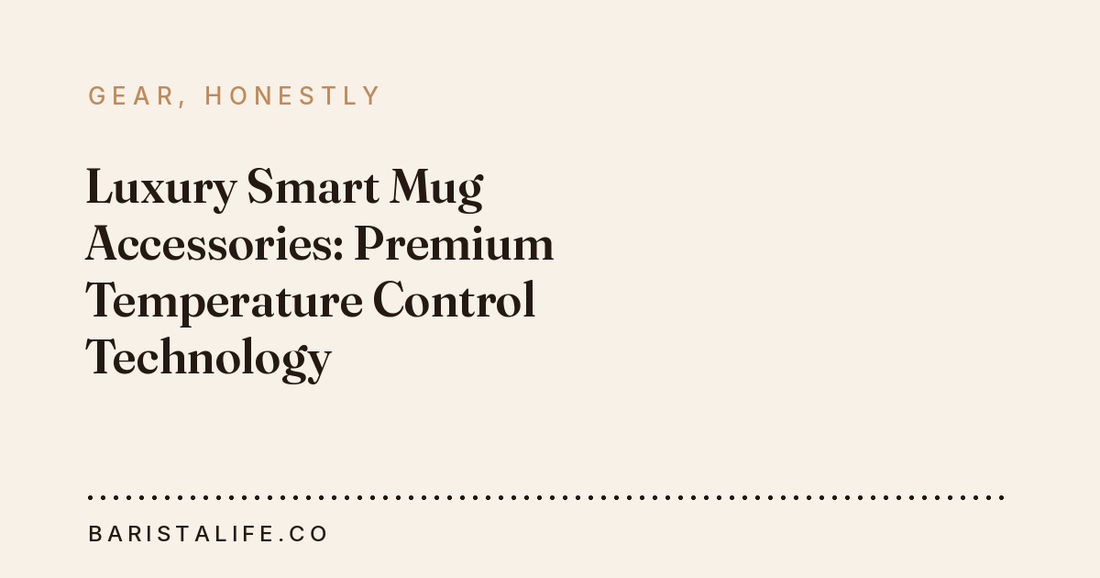 Luxury Smart Mug Accessories: Premium Temperature Control Technology