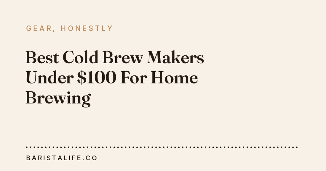 Best Cold Brew Makers Under $100 For Home Brewing
