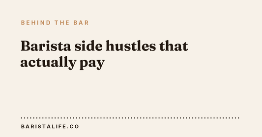 Barista side hustles that actually pay