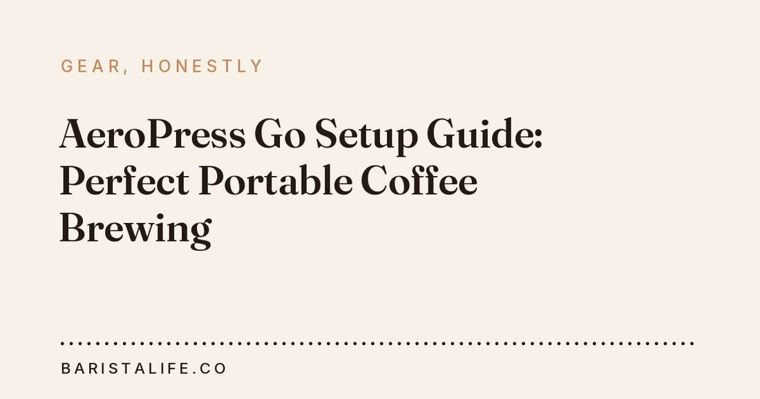 AeroPress Go Setup Guide: Perfect Portable Coffee Brewing