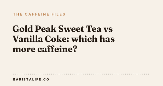 Gold Peak Sweet Tea vs Vanilla Coke: which has more caffeine?