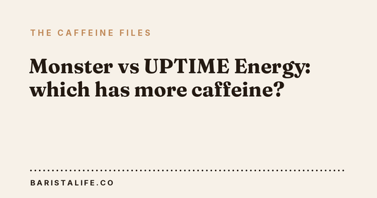 Monster vs UPTIME Energy: which has more caffeine?