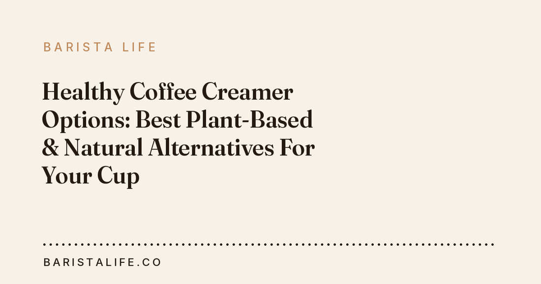 Healthy Coffee Creamer Options: Best Plant-Based & Natural Alternatives For Your Cup