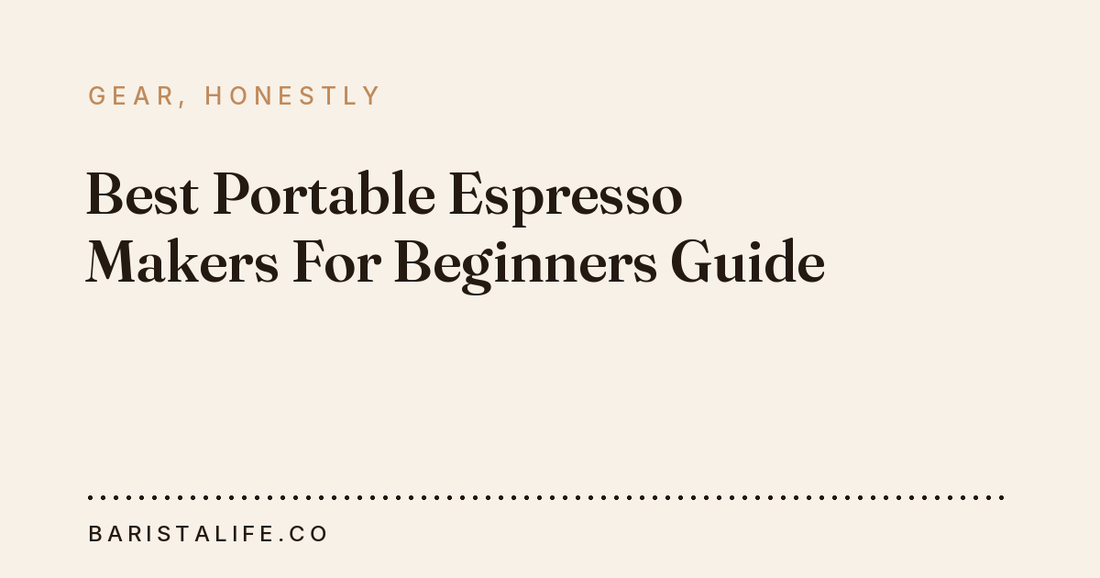 Best Portable Espresso Makers For Beginners Guide