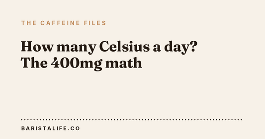 How many Celsius a day? The 400mg math
