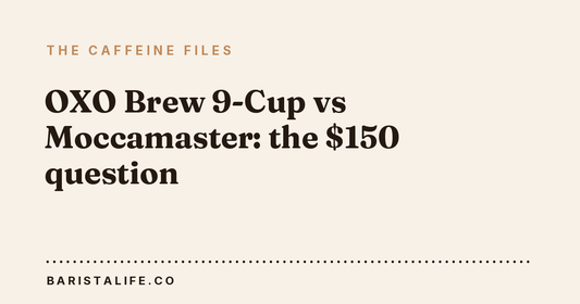 OXO Brew 9-Cup vs Moccamaster: the $150 question