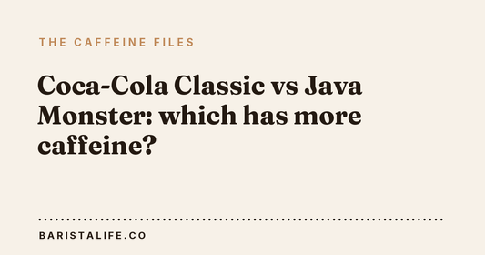Coca-Cola Classic vs Java Monster: which has more caffeine?