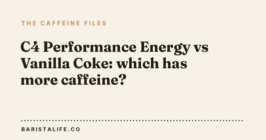 C4 Performance Energy vs Vanilla Coke: which has more caffeine?