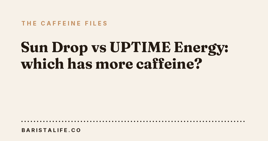 Sun Drop vs UPTIME Energy: which has more caffeine?