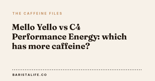 Mello Yello vs C4 Performance Energy: which has more caffeine?