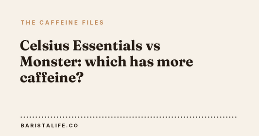 Celsius Essentials vs Monster: which has more caffeine?