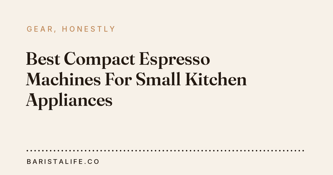 Best Compact Espresso Machines For Small Kitchen Appliances