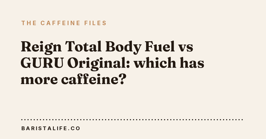 Reign Total Body Fuel vs GURU Original: which has more caffeine?