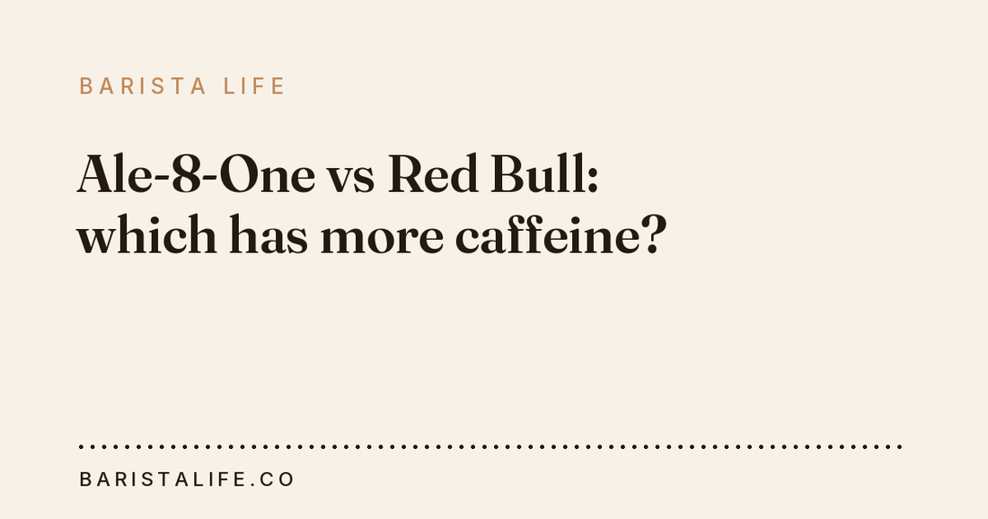 Ale-8-One vs Red Bull: which has more caffeine?