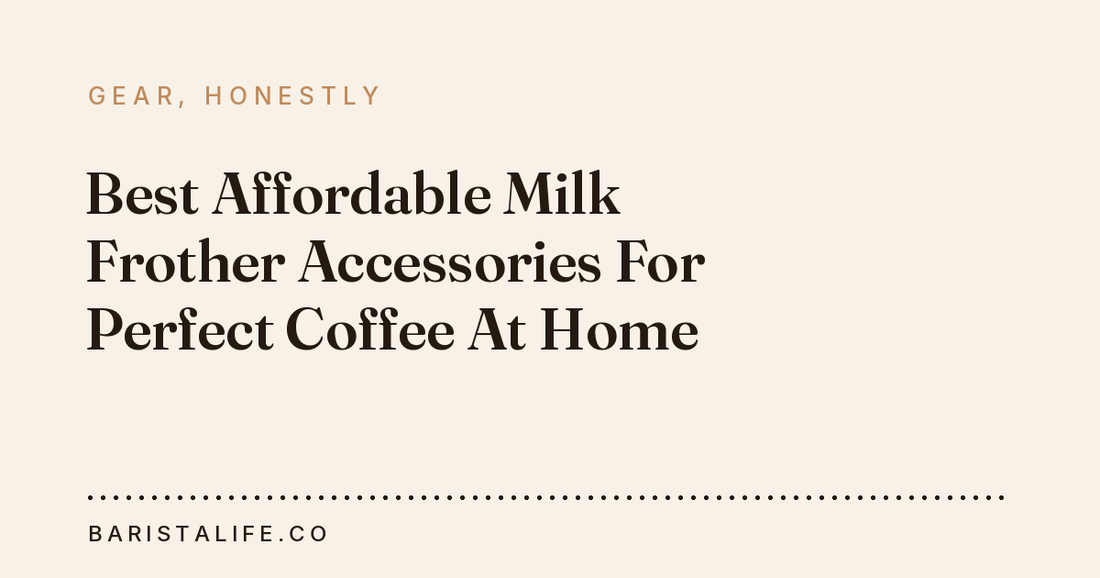 Best Affordable Milk Frother Accessories For Perfect Coffee At Home
