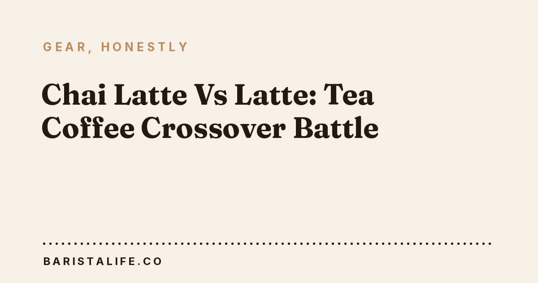 Chai Latte Vs Latte: Tea Coffee Crossover Battle
