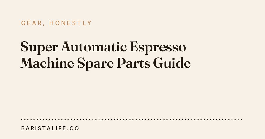 Super Automatic Espresso Machine Spare Parts Guide