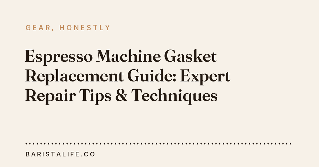 Espresso Machine Gasket Replacement Guide: Expert Repair Tips & Techniques