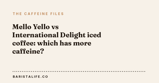 Mello Yello vs International Delight iced coffee: which has more caffeine?