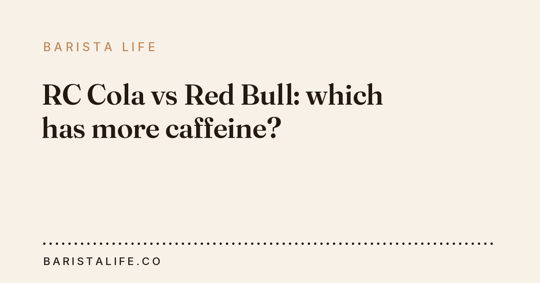RC Cola vs Red Bull: which has more caffeine?