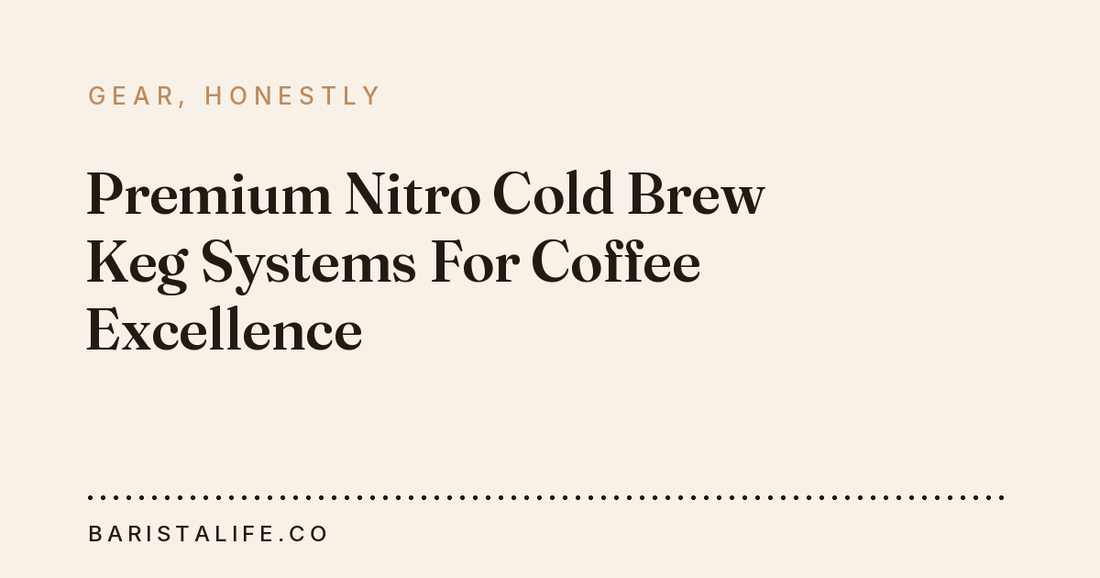 Premium Nitro Cold Brew Keg Systems For Coffee Excellence