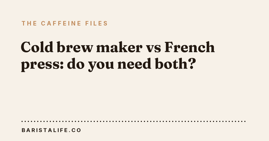 Cold brew maker vs French press: do you need both?