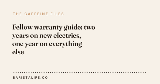 Fellow warranty guide: two years on new electrics, one year on everything else