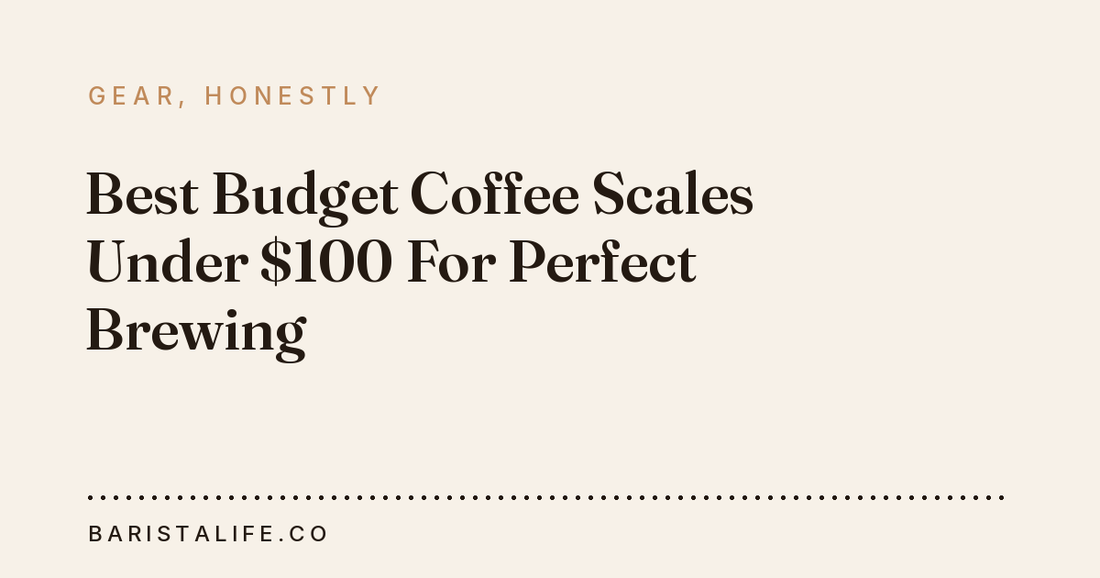 Best Budget Coffee Scales Under $100 For Perfect Brewing