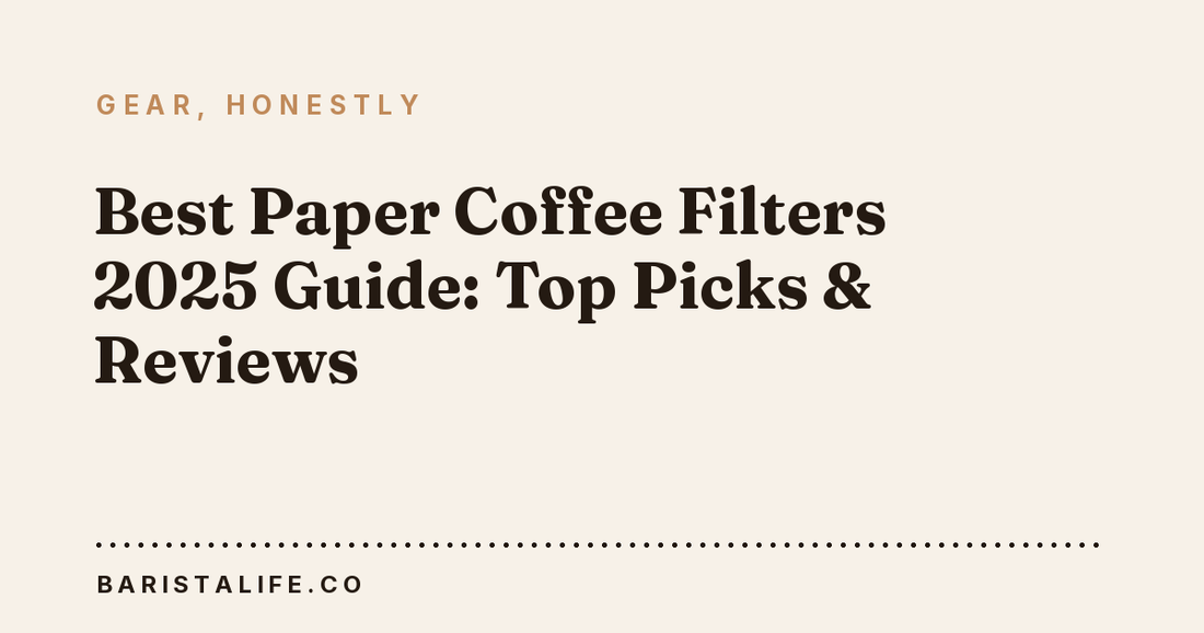Best Paper Coffee Filters 2025 Guide: Top Picks & Reviews