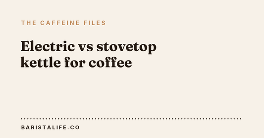 Electric vs stovetop kettle for coffee