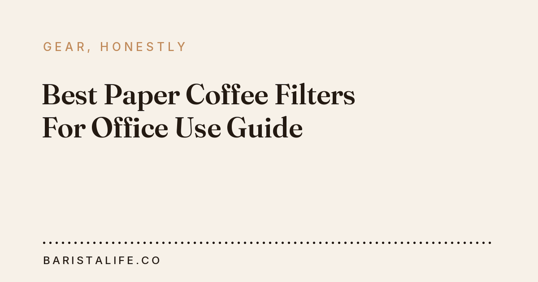 Best Paper Coffee Filters For Office Use Guide