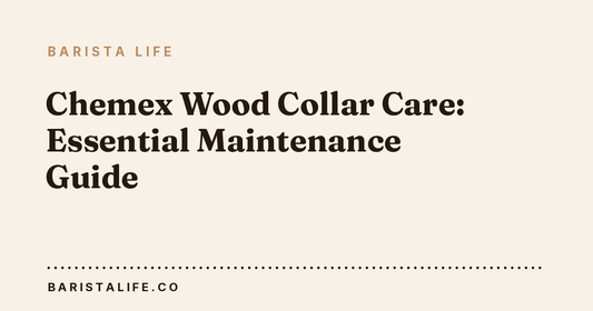 Chemex Wood Collar Care: Essential Maintenance Guide