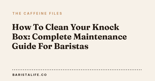 How To Clean Your Knock Box: Complete Maintenance Guide For Baristas