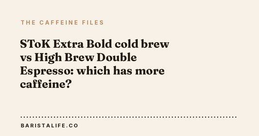 SToK Extra Bold cold brew vs High Brew Double Espresso: which has more caffeine?