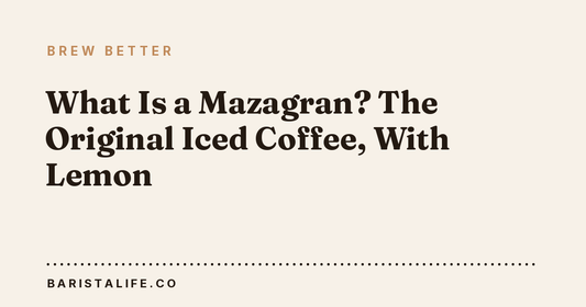 What Is a Mazagran? The Original Iced Coffee, With Lemon
