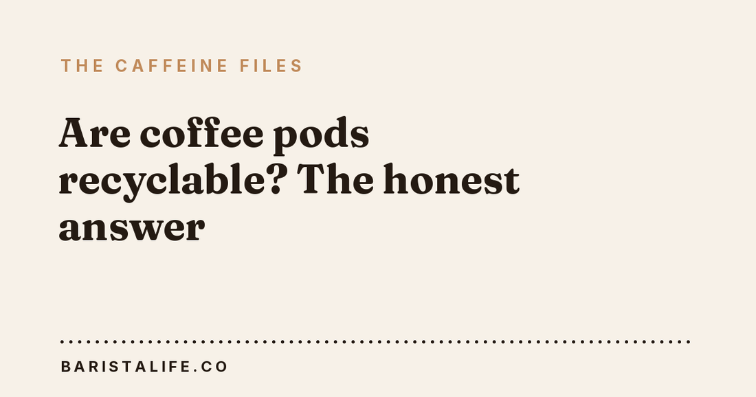 Are coffee pods recyclable? The honest answer