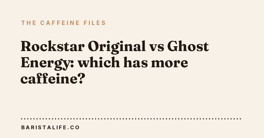 Rockstar Original vs Ghost Energy: which has more caffeine?