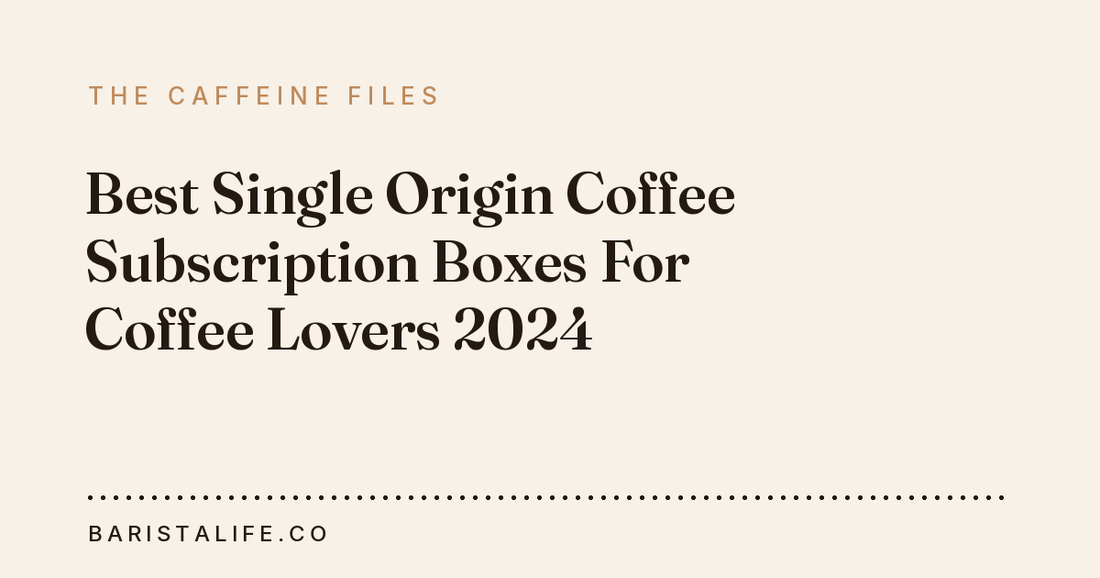 Best Single Origin Coffee Subscription Boxes For Coffee Lovers 2024