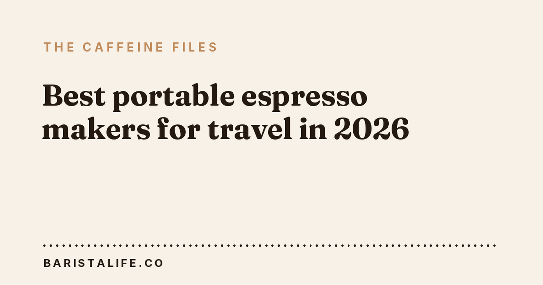 Best portable espresso makers for travel in 2026