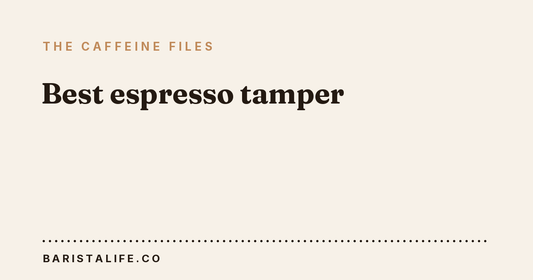 Best espresso tamper