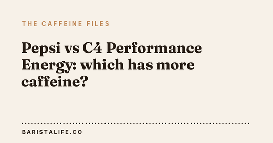 Pepsi vs C4 Performance Energy: which has more caffeine?